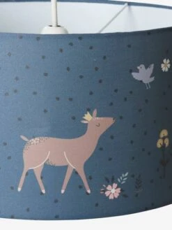 Abat-jour Pour Suspension FORÊT ENCHANTEE Bleu - Vertbaudet -Produits Pour Enfants abat jour pour suspension foret enchantee 3