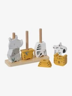 Animaux à Empiler Jungle En Bois FSC® Multicolore - Jungle - Vertbaudet -Produits Pour Enfants animaux a empiler jungle en bois fsc 3