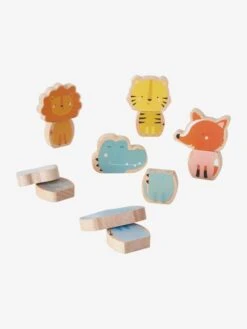 Animaux Magnétiques à Assembler En Bois FSC® Multicolore - Vertbaudet -Produits Pour Enfants animaux magnetiques a assembler en bois fsc 2