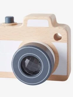 Appareil Photo En Bois FSC® Blanc - Vertbaudet -Produits Pour Enfants appareil photo en bois fsc 4