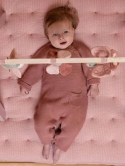 Arche Bois D'Éveil Oiseau - LITTLE DUTCH Rose Pâle - Little Dutch -Produits Pour Enfants arche bois deveil oiseau little dutch 2