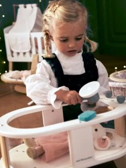 Baignoire Poupon Plexi/bois FSC® Blanc - Vertbaudet -Produits Pour Enfants baignoire poupon plexibois fsc 3