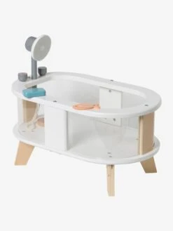 Baignoire Poupon Plexi/bois FSC® Blanc - Vertbaudet -Produits Pour Enfants baignoire poupon plexibois fsc 4