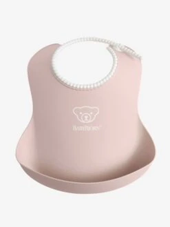 Bavoir Avec Récupérateur BABYBJORN Rose Pastel - Baby Bjorn -Produits Pour Enfants bavoir avec recuperateur babybjorn 3
