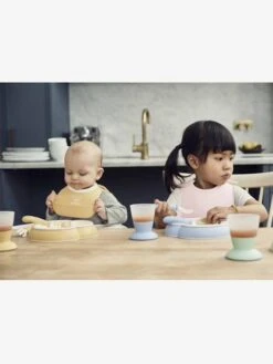 Bavoir Avec Récupérateur BABYBJORN Rose Pastel - Baby Bjorn -Produits Pour Enfants bavoir avec recuperateur babybjorn 4