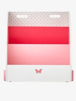 Bibliothèque à Roulettes ENVOLEE Blanc - Vertbaudet -Produits Pour Enfants bibliotheque a roulettes envolee 3