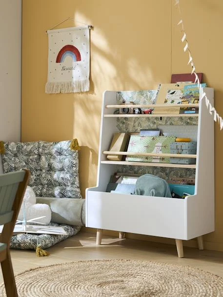 Bibliothèque Avec Fond Réversible Hanoï Blanc - Vertbaudet 8 Bibliothèque Avec Fond Réversible Hanoï Blanc - Vertbaudet – Image 6