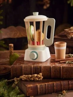 Blender + Tranches De Fruits En Bois FSC® Multicolore - Vertbaudet -Produits Pour Enfants blender tranches de fruits en bois fsc 2