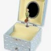 Boîte à Musique Cube Le Petit Prince Et Le Mouton - TROUSSELIER Bleu Pâle - Toutes Les Marques -Produits Pour Enfants boite a musique cube le petit prince et le mouton trousselier