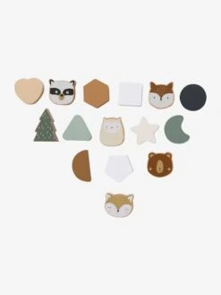 Boîte Des Animaux à Encastrer GREEN FOREST En Bois FSC® Multicolore - Vertbaudet -Produits Pour Enfants boite des animaux a encastrer green forest en bois fsc 4