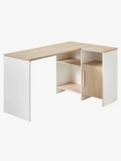 Bureau D'angle Liverpool Blanc - Vertbaudet -Produits Pour Enfants bureau dangle liverpool 2