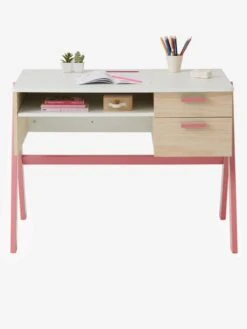 Bureau Enfant Coloriage Rose - Vertbaudet -Produits Pour Enfants bureau enfant coloriage 2