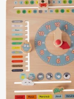 Calendrier En Bois FSC® Multicolore - Vertbaudet -Produits Pour Enfants calendrier en bois fsc 5