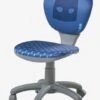 Chaise De Bureau à Roulettes Enfant Super-héros Bleu - Vertbaudet -Produits Pour Enfants chaise de bureau a roulettes enfant super heros