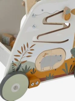 Chariot De Marche Multi-activités Tanzanie En Bois FSC® Vert - Vertbaudet -Produits Pour Enfants chariot de marche multi activites tanzanie en bois fsc 4