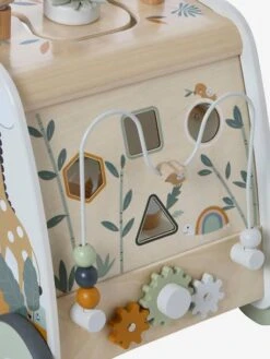 Chariot De Marche Multi-activités Tanzanie En Bois FSC® Vert - Vertbaudet -Produits Pour Enfants chariot de marche multi activites tanzanie en bois fsc 5
