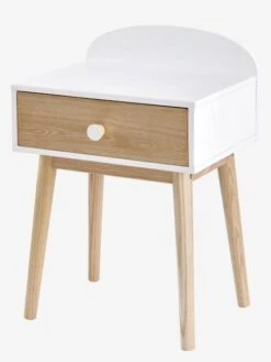 Chevet Avec Poignées Personnalisables LIGNE CONFETTI Blanc - Vertbaudet