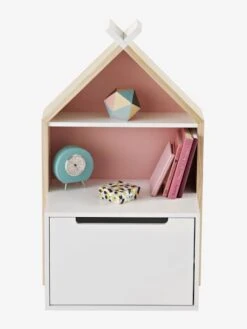 Chevet Enfant Fond Réversible Bleu Ou Rose LIGNE TIPILI Blanc - Vertbaudet -Produits Pour Enfants chevet enfant fond reversible bleu ou rose ligne tipili 2