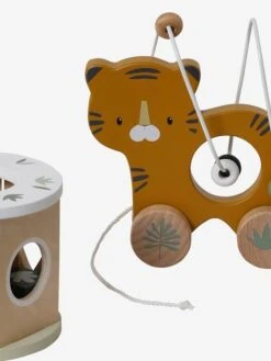 Coffret 3 Jeux D'éveil TANZANIE En Bois FSC® Orange - Vertbaudet -Produits Pour Enfants coffret 3 jeux deveil tanzanie en bois fsc 2