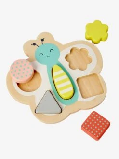 Coffret De 3 Jeux D'éveil En Bois FSC® Multicolore - Vertbaudet -Produits Pour Enfants coffret de 3 jeux deveil en bois fsc 3