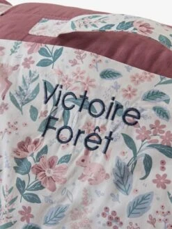 Couchage De Sieste Maternelle MINILI VICTORIA Personnalisable Prune - Vertbaudet -Produits Pour Enfants couchage de sieste maternelle minili victoria personnalisable 3