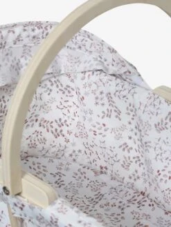 Couffin Pour Poupon En Bois FSC® Et Tissu Beige - Vertbaudet -Produits Pour Enfants couffin pour poupon en bois fsc et tissu 3