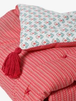 Couvre-lit EDEN INDIA Rose / Multicolore - Vertbaudet -Produits Pour Enfants couvre lit eden india 3