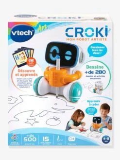 Croki Mon Robot Artiste - VTECH Multicolore - Toutes Les Marques -Produits Pour Enfants croki mon robot artiste vtech 2