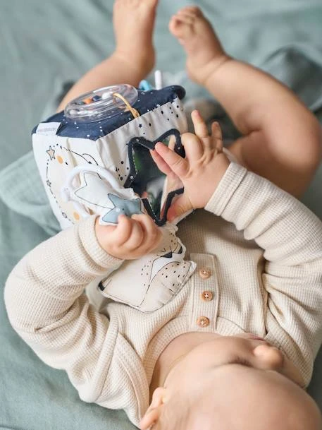 Cube D'activités à Suspendre CÉLESTE Bleu - Vertbaudet 6 Cube D'activités à Suspendre CÉLESTE Bleu - Vertbaudet – Image 4