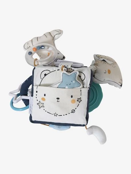 Cube D'activités à Suspendre CÉLESTE Bleu - Vertbaudet 3 Cube D'activités à Suspendre CÉLESTE Bleu - Vertbaudet