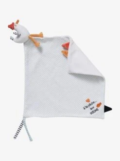 Doudou Carré LEON SUR LE PONTON Multicolore - Vertbaudet