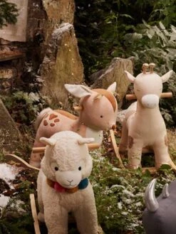 Faon à Bascule En Bois FSC® Multicolore - Vertbaudet -Produits Pour Enfants faon a bascule en bois fsc 4