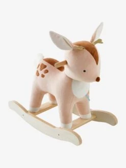 Faon à Bascule En Bois FSC® Multicolore - Vertbaudet -Produits Pour Enfants faon a bascule en bois fsc 5