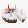 Gâteau D'anniversaire En Bois FSC® Multicolore - Vertbaudet -Produits Pour Enfants gateau danniversaire en bois fsc