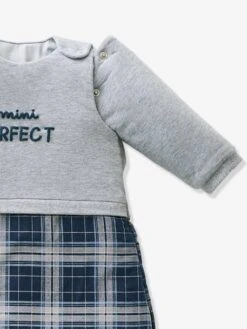 Gigoteuse Manches Amovibles MINI PERFECT Gris Chiné / Bleu - Vertbaudet -Produits Pour Enfants gigoteuse manches amovibles mini perfect 2