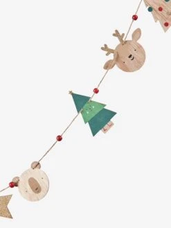 Guirlande De Noël En Bois Bois - Vertbaudet -Produits Pour Enfants guirlande de noel en bois 4
