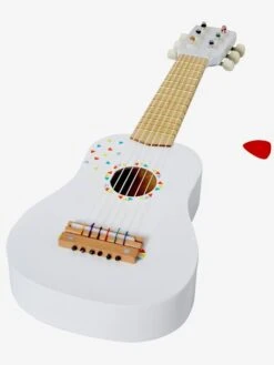 Guitare En Bois FSC® Blanc - Vertbaudet -Produits Pour Enfants guitare en bois fsc 2