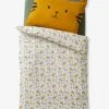Housse De Couette Bébé En Gaze De Coton HANOÏ Ivoire Imprimé - Vertbaudet -Produits Pour Enfants housse de couette bebe en gaze de coton hanoi