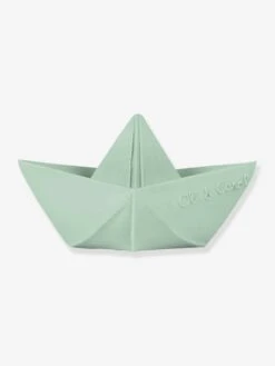 Jouet De Bain Bateau Origami - OLI & CAROL Menthe - Oli Et Carol -Produits Pour Enfants jouet de bain bateau origami oli carol 3