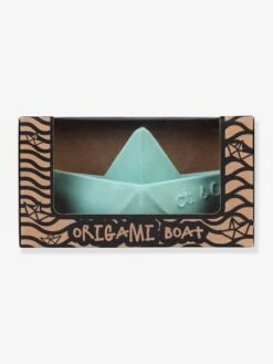 Jouet De Bain Bateau Origami - OLI & CAROL Menthe - Oli Et Carol -Produits Pour Enfants jouet de bain bateau origami oli carol 4