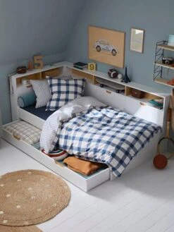 Lit Enfant Multi Rangements TRÉSOR Blanc - Vertbaudet -Produits Pour Enfants lit enfant multi rangements tresor 5