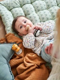 Lot De 2 Hochets En Bois FSC® Vert - Vertbaudet -Produits Pour Enfants lot de 2 hochets en bois fsc 5