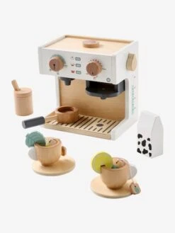 Machine à Café Et à Thé En Bois FSC® Multicolore - Vertbaudet -Produits Pour Enfants machine a cafe et a the en bois fsc 5