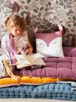 Matelas De Sol Bi-matière VICTORIA Prune - Vertbaudet -Produits Pour Enfants matelas de sol bi matiere victoria 5