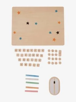 Ordinateur Portable En Bois FSC® Noir - Vertbaudet -Produits Pour Enfants ordinateur portable en bois fsc 2