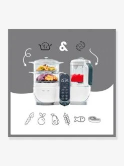 Pack Robot BABYMOOV Nutribaby+/3 Babybols Blanc - Babymoov -Produits Pour Enfants pack robot babymoov nutribaby3 babybols 3