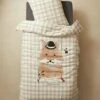 Parure Housse De Couette + Taie D'oreiller Enfant DANDY FOX Beige - Vertbaudet