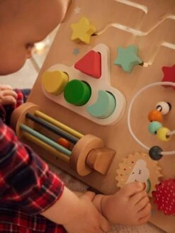 Planche D'activités Verticale En Bois FSC® Multicolore - Vertbaudet -Produits Pour Enfants planche dactivites verticale en bois fsc 5
