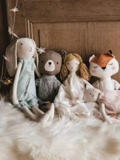 Poupée Dame Renarde Orange - Vertbaudet -Produits Pour Enfants poupee dame renarde 2