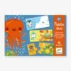 Puzzle Duo Cache-Cache - DJECO Multicolore - Djeco -Produits Pour Enfants puzzle duo cache cache djeco